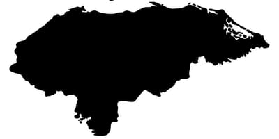 Mapa de Honduras mapa vectorial